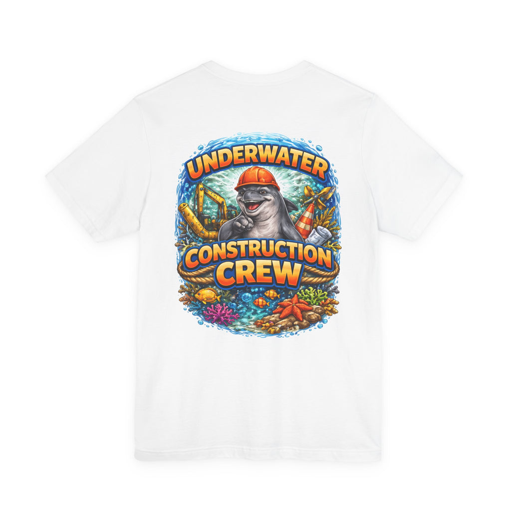 Gerald's Underwater Construction Dolphin Tee
